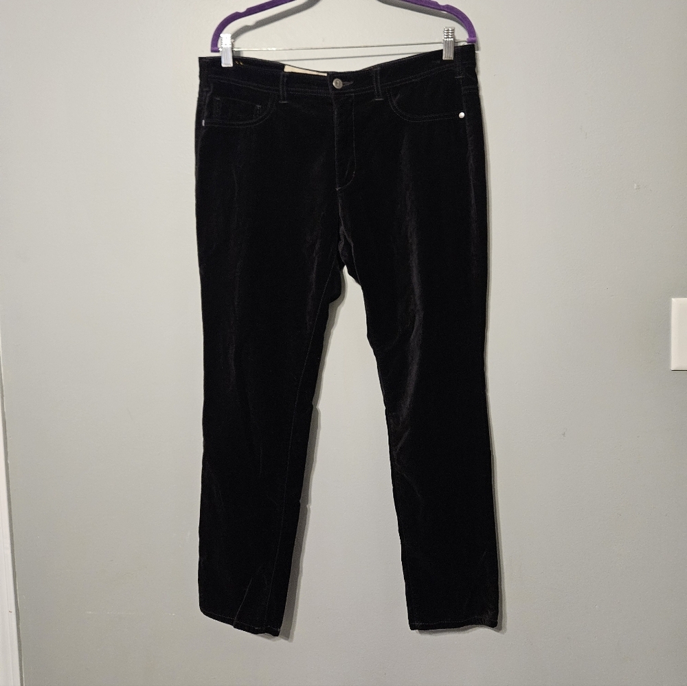 Pilcro and the Letterpress Black Straight Leg Pants